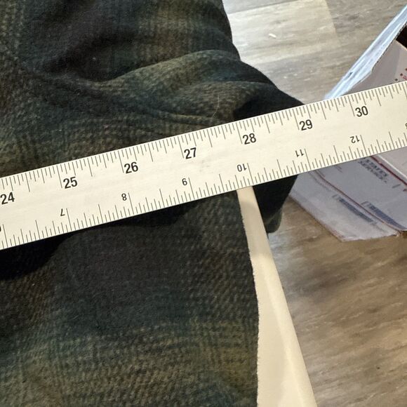 LEVIS A60300003 PLAID GREEN XLARGE SHERPA RELAXED TRUCKER JACKET MENS NWT NEW - Picture 10 of 11